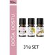 Le Balvo 10 ml Vanilya + Muz + Tutti Frutti Buhurdanlık Esansı
