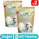 Life by Fakir 2x1 kg Baby Doğal Granül Sabun