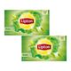 Lipton Yeşil Çay Sade Bitki Çayı 2'li Paket