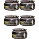 Marmarabirlik Siyah Sade Ezme Zeytin 175 Gr Cam X 5'li Paket