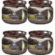 Marmarabirlik Siyah Sade Ezme Zeytin 340 gr Cam 4'lü