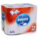 Mavi Beyaz Çift Katlı 6'li Kağıt Havlu