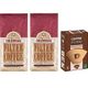 Mehmet Efendi 2'li 250 gr Colombian Filtre Kahve + Coffee Filters 100'lü 1/4 Filtre Kahve Kağıdı