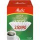 Melitta 90 Korb Kahve 250 Adet Filtre Kağıdı