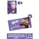 Milka 156 gr Sensations Choco Cookie Damla Çikolata ve Dolgulu Biküvi
