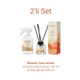 Misedor 120 ml Dark Amber Çubuklu Oda Kokusu + 500 ml Oda Spreyi