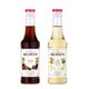 Monin 2x250 ml Çikolata ve Beyaz Çikolata Şurubu Seti