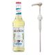 Monin 700 ml Şekersiz Vanilya Şurup + Şurup Pompası