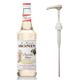 Monin Beyaz Çikolata 700 ml Şurup + Şurup Pompası