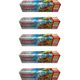 Nazenin 20x30 cm 50'li 5 Paket Düz Kilitsiz Şeffaf Küçük Boy Buzdolabı Poşeti