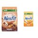 Nestlé 400 gr Nesfit Çikolatalı Tam Tahıl ve Pirinç Gevreği + 400 gr Nesfit Ballı ve Bademli Tam Tahıl ve Pirinç Gevreği