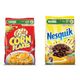 Nestlé 650 gr Gold Corn Flakes Tam Tahıllı Mısır Gevreği + 700 gr Nesquik Nestle Kakaolu Buğday ve Mısır Gevreği