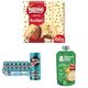 Nestle 6x60 gr Kurabiyeli Beyaz Çikolata + 48x250 ml Nescafe Xpress Kahveli Sütlü Hindistan Cevizi ve Badem Aromalı İçecek + Gerber 110 gr Organik Yulaflı Elma ve Mango Püresi