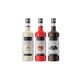 Nish 700 ml Çikolata + 700 ml Çilek + 700 ml Beyaz Çikolata Aromalı Şurup