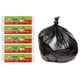 Ögem J-250 Jumbo Boy Siyah 80x110 cm 10'lu 5 Rulo Çöp Torbası