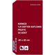 Omnisoft Kırmızı 40x40 cm 1/8 Defter Katlama 50 Adet Servis Peçetesi