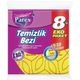 Parex 8'li %30 Mikrofiber Sarı Temizlik Bezi