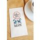 Pekshop 20'li Follow Your Dreams Yazılı Konuşan Kağıt Sunum Peçetesi