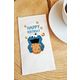 Pekshop 20'li Kurabiye Canavarı Happy Birthday Kağıt Sunum Peçetesi