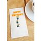 Pekshop 20'li Minion Happy Birthday Kağıt Sunum Peçetesi