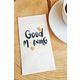 Pekshop Sunum Peçetesi Good Morning Yazılı Kağıt Peçete