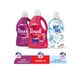 Perwoll Yenileme & Onarım Karma Renkler İçin Sıvı Deterjan 3 lt 95 Yıkama & Perwoll Çiçek Cazibesi 2.7 lt + Vernel 1440 ml Hindistan Cevizi Yumuşatıcı
