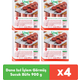 Pınar 4x900 gr Büfe Dana Isıl İşlem Görmüş Sucuk