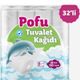 Pofu Çift Katlı 32'li Tuvalet Kağıdı