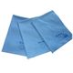 Polikur 40x50 cm 3 Adet Mavi Universal Mikrofiber Cam Bezi