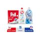 Pril Hepsi Bir Arada 45 Bulaşık Makinesi Tableti + Elde Yıkama Losyon 769 ml + Vernel Buz 1320 ml Yumuşatcı