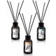 Prova 3x100 ml Amber ve Vanilya Ferahlığı ile Peach Tea Cotton Flower  Bambu Çubuklu Oda Kokusu