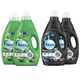 Rinso Aloe Vera Renkli 2x3 lt + Kömür Siyahlığı 2x3 lt Sıvı Deterjan