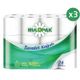Rulopak 2 Katlı 3x24'lü Tuvalet Kağıdı