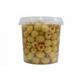 Sadıcım 650 gr Pet Kavanoz Yeşil Biberli Zeytin
