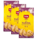 Schar 3x1 kg Farina Glutensiz Makarna Erişte Mantı Unu