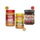 Segella 3x350 gr Karamelize Bisküvi Ezmesi + Fıstık Ezmesi + Çilekli Meyve Parçacıklı Fındık Kreması