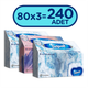 Selpak 3x80 Yaprak El ve Yüz Havlusu