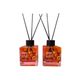 Sinox 2x120 ml Bambu Çubuklu Şeftali Oda Ofis Banyo Kokusu