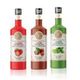 Sirius 3x700 ml Premium Çilek Fındık Nane Aromalı Şurup