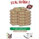 Sleepy 11x50'li Bio Çözünür Çay Ağacı ve Misket Limonu Yüzey Havlusu