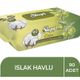 Sleepy 24x90'lı Pamuk & Zeytin Islak Havlu