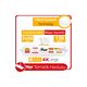 Sleepy 3x50 Easy Clean Arap Sabunu Katkılı Mopa Uyumlu Yer Temizlik Havlusu