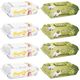 Sleepy 4x90'lı Sensitive + 4x90'lı Zeytinyağlı Islak Havlu