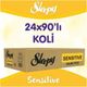 Sleepy 90x24'lü 2160 Yaprak Sensitive Islak Havlu Mendil