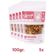 Slim Çikolata + Çilek + Fındık 5'li100 gr Glutensiz Granola