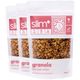 Slim Çikolata + Çilek + Fındık Glutensiz 3'lü 250 gr Granola