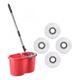Smarter Otomatik Temizlik Seti 4 Mikrofiber Mop Paspas