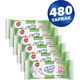 Solo Xl 6’lı 480 Yaprak Tüm Yüzeyler Islak Temizleme Havlusu