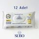 Subo 12x50'li Limon Ferahlığı Yüzey Temizlik Havlusu