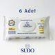 Subo 6x50'li Limon Ferahlığı Yüzey Temizlik Havlusu